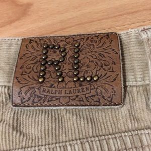 Ralph Lauren corduroy khaki pants